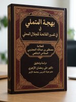 غلاف كتاب بهجة المتملي في تفسير الفاتحة للجلا المحلي.jpg